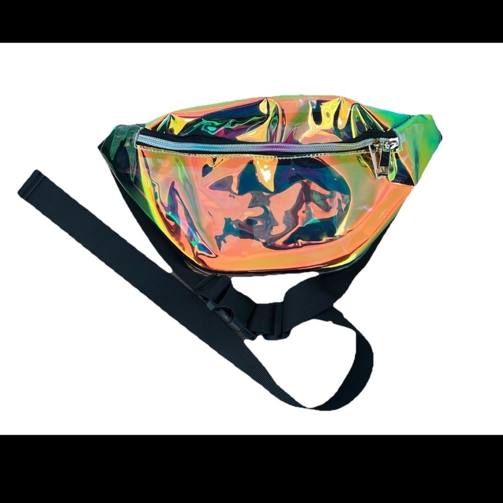Women’s‎ Fanny Pack Iridescent Belt Wallet (0459)